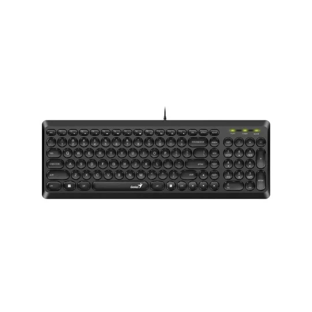 TECLADO GENIUS Q200 NEGRO1