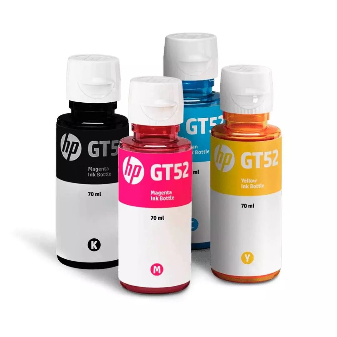 PACK 4 TINTAS GT53-GT2 HP2