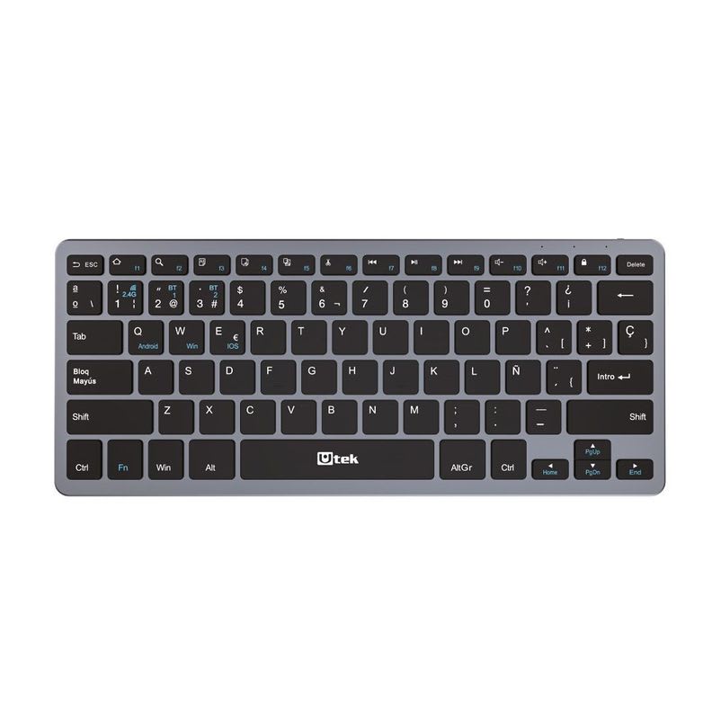 TECLADO INALÁMBRICO UT-KBBT2100 UTEK1
