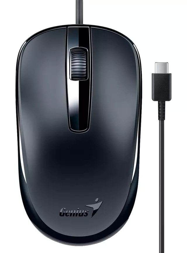 MOUSE ALÁMBRICO DX-120 C/CABLE TIPO C  GENIUS1