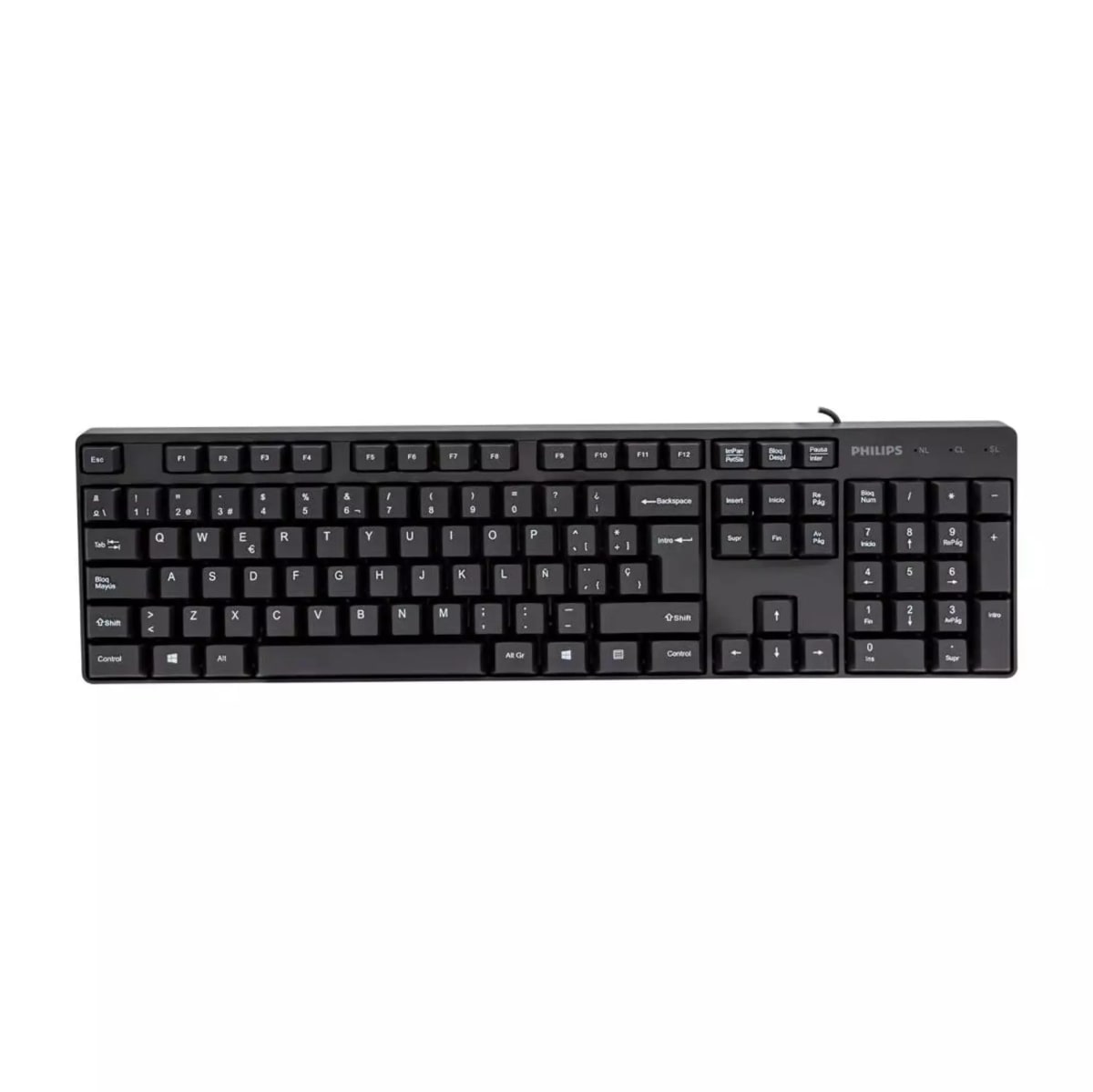 TECLADO ALÁMBRICO PHILIPS K2641