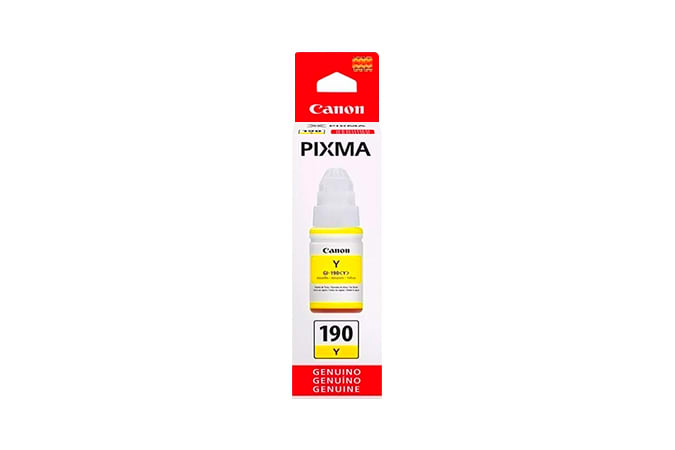 TINTA CANON 190 AMARILLO1
