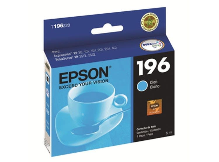 TINTA EPSON 196 CYAN1