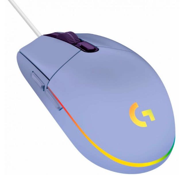 MOUSE LOGITECH G203 GAME LILA1