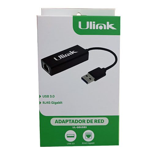ADAPT. USB A RJ45 GIGA ULINK 10/100/10001
