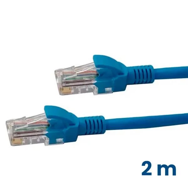 CABLE ETHERNET ULINK CAT6 2MTS AZUL2