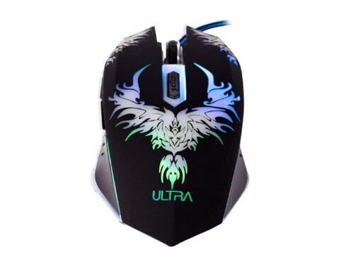 MOUSE GAMER ULTRA X8 2400 DPI 6 BOTONES LED1