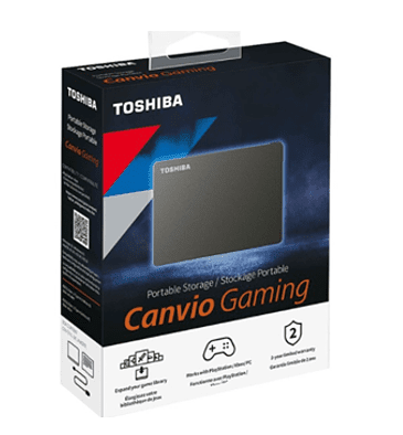 DISCO EXTERNO TOSHIBA 1 TB BLACK GAMING1