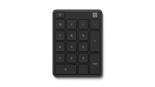 TECLADO NUMERICO ELEGANTE MICROSOFT1