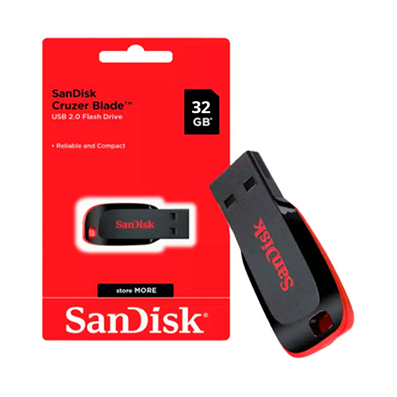 PENDRIVE SANDISK 32GB USB 2.02