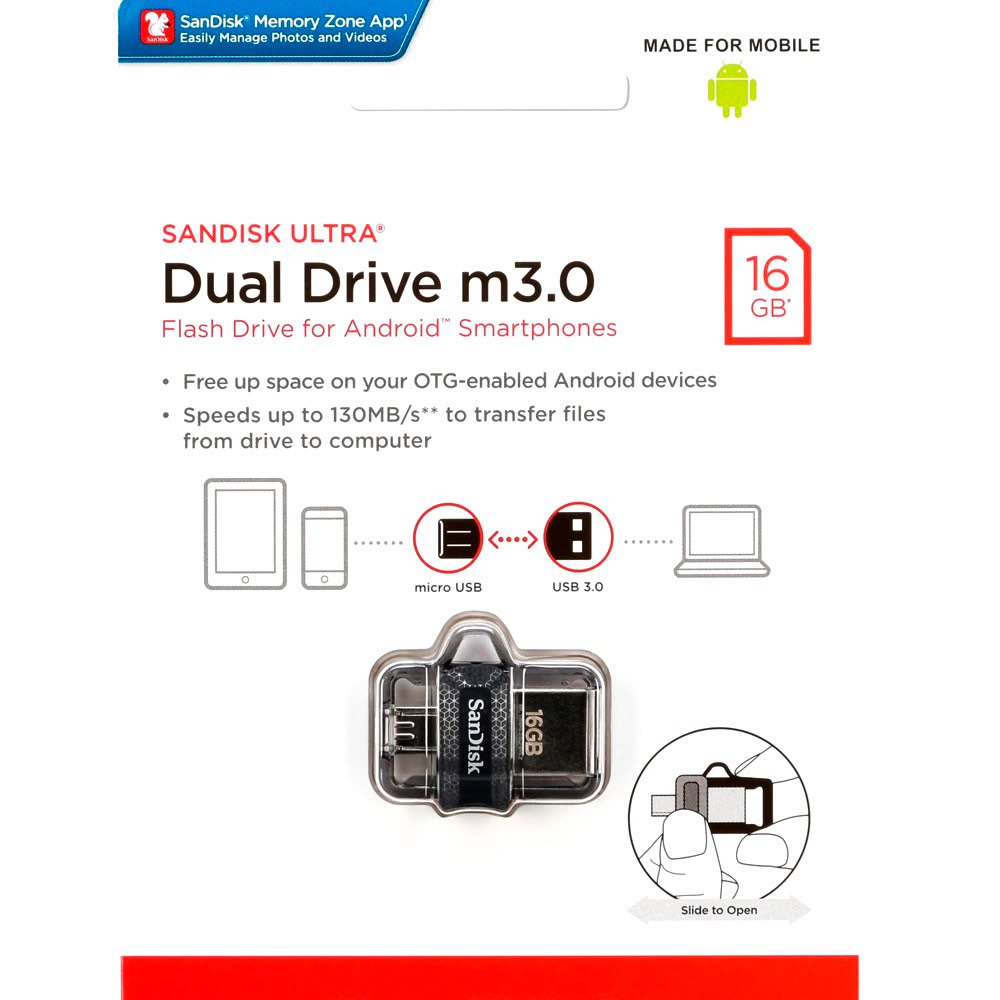 OTG SANDISK DUAL DRIVE USB 3.0 16GB1