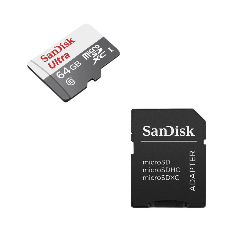 TARJETA MICROSDXC ULTRA 64GB CON ADAPTADOR SD1