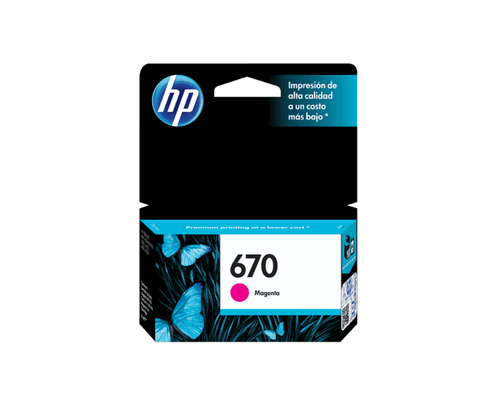 TINTA HP 670 MAGENTA1