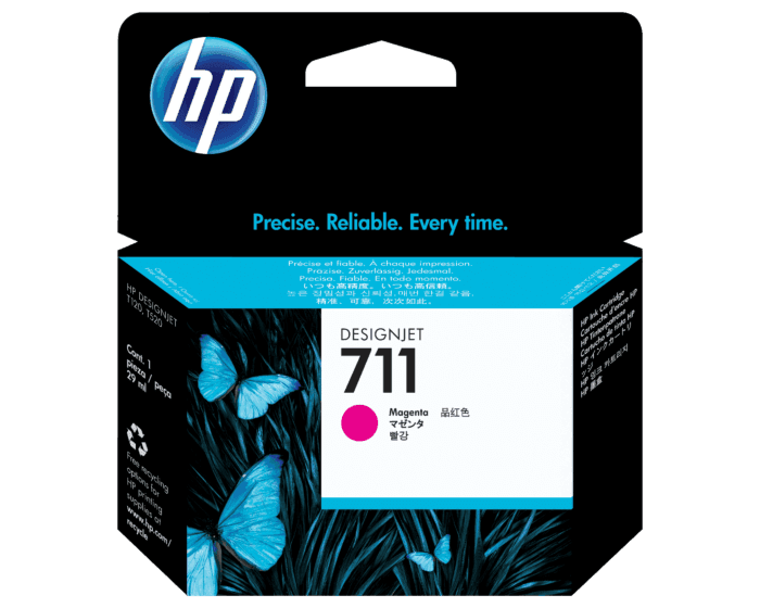 TINTA HP 711 MAGENTA CZ131A1