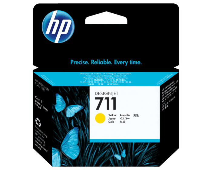 TINTA HP 711 YELLOW1