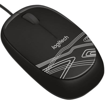 MOUSE LGITECH M-105 BLACK1