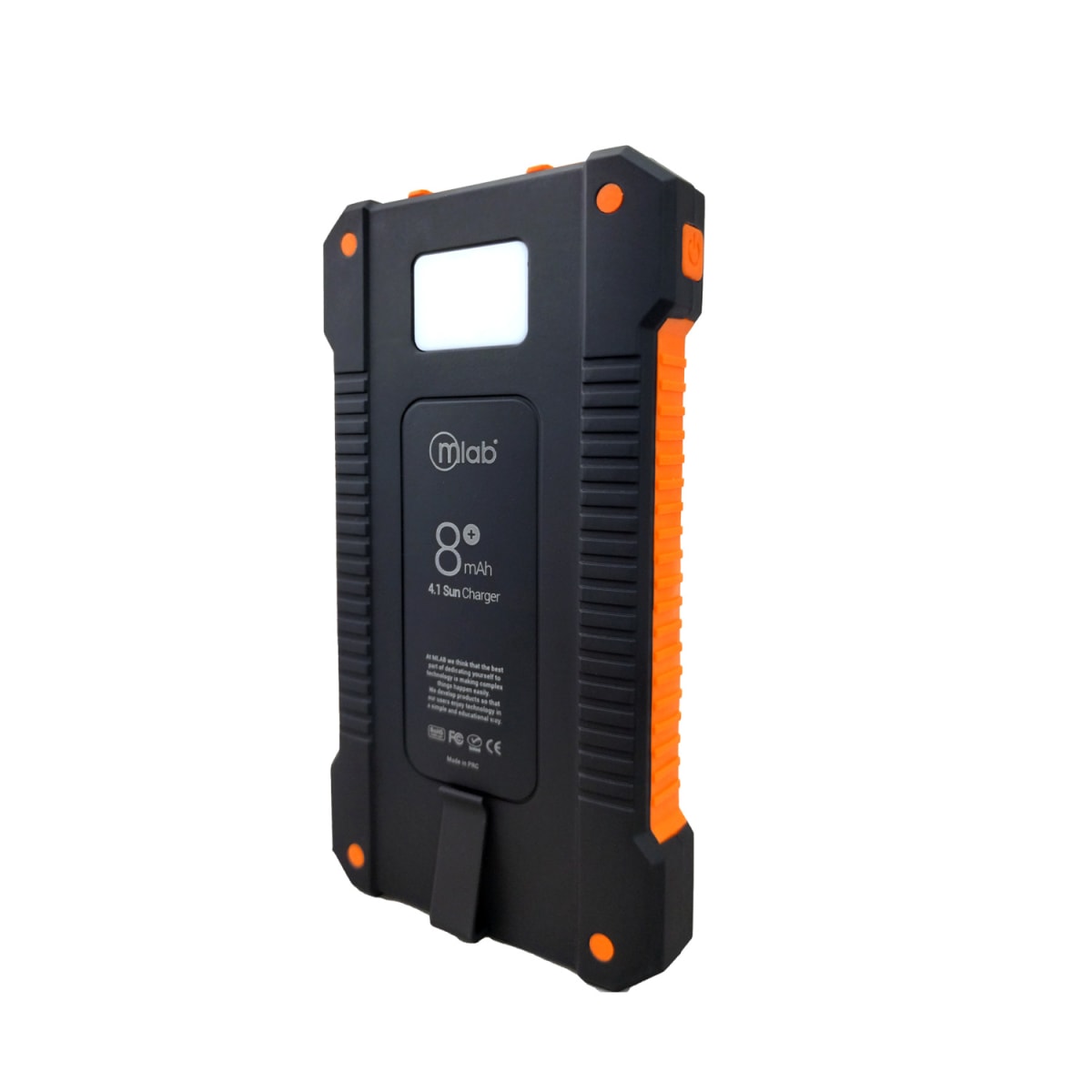 POWER BANK SOLAR 8.000MAH CON LINTERNA2