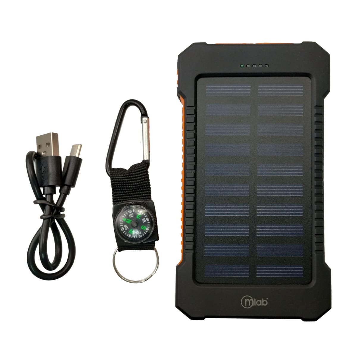 POWER BANK SOLAR 8.000MAH CON LINTERNA3