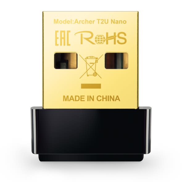 ADAPTADOR USB NANO WI-FI AC600 ARCHER T2U NANO1