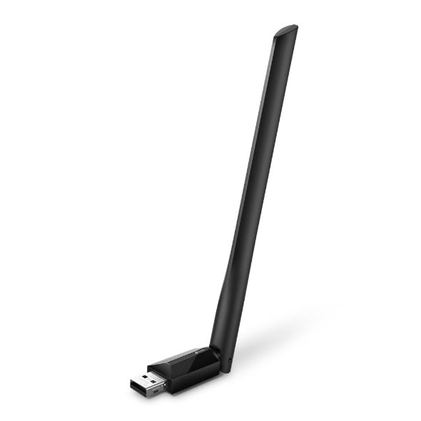 ADAPTADOR USB INALÁMBRICO DE DOBLE BANDA Y ALTA GANANCIA AC6001