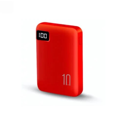 POWERBANK 10000MAH ROJO AUDIOLAB1
