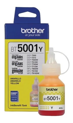 TINTA BROTHER BT5001 YELLOW1