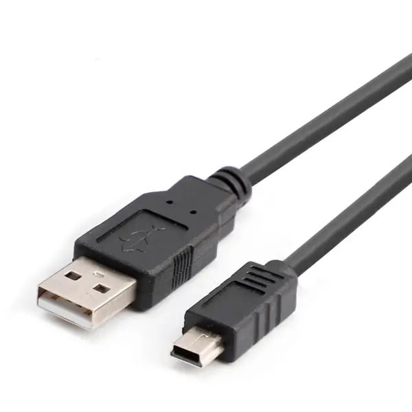 CABLE USB 2.0 A MINI USB 5 PINES 0,5M1