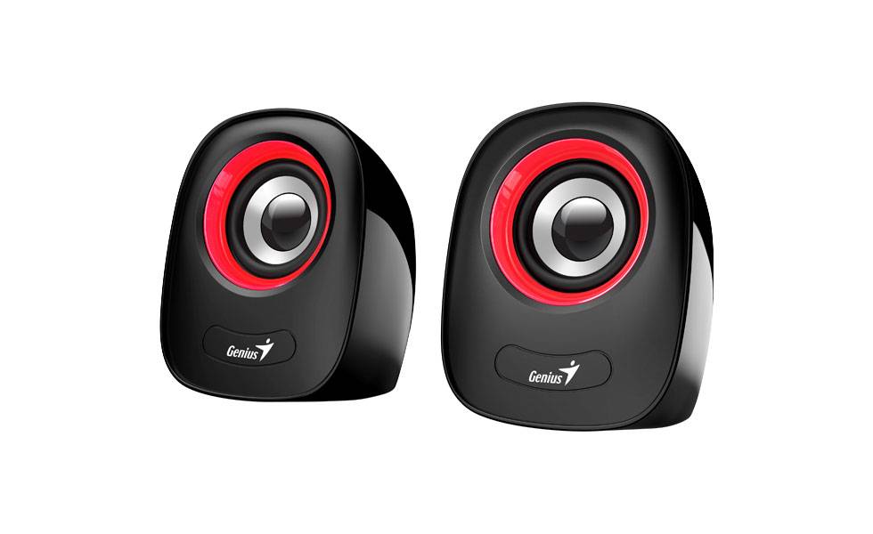 PARLANTES 2.0 USB SP-Q160 6W ROJO2