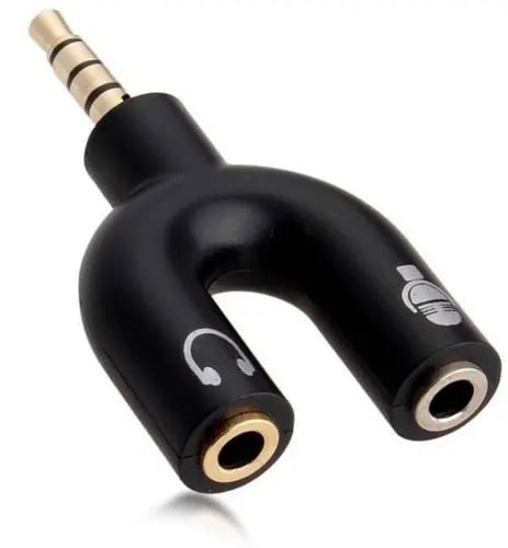 ADAPTADOR DIVISOR AUDIO 3.5MM 1M-2H1