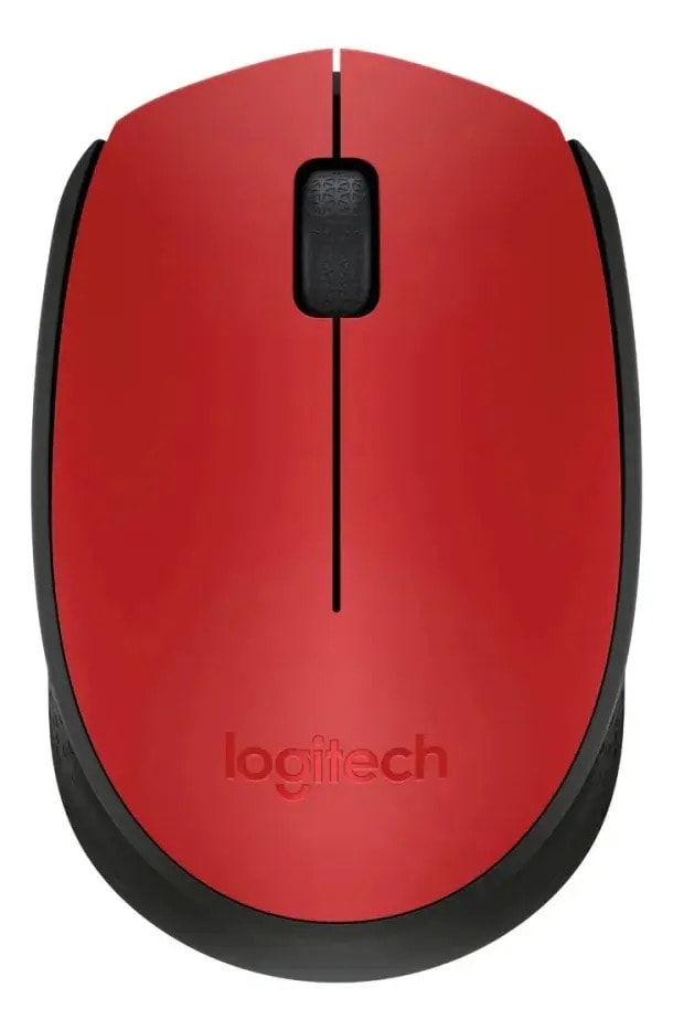 MOUSE INALÁMBRICO M170 RED1