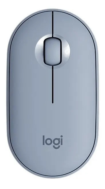 MOUSE INALÁMBRICO PEBBLE M350 AZUL1