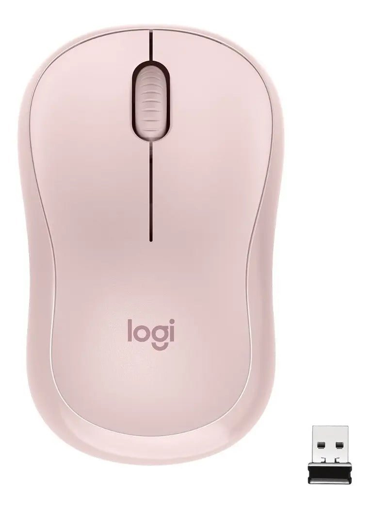 MOUSE INALÁMBRICO SILENT M220 ROSA2
