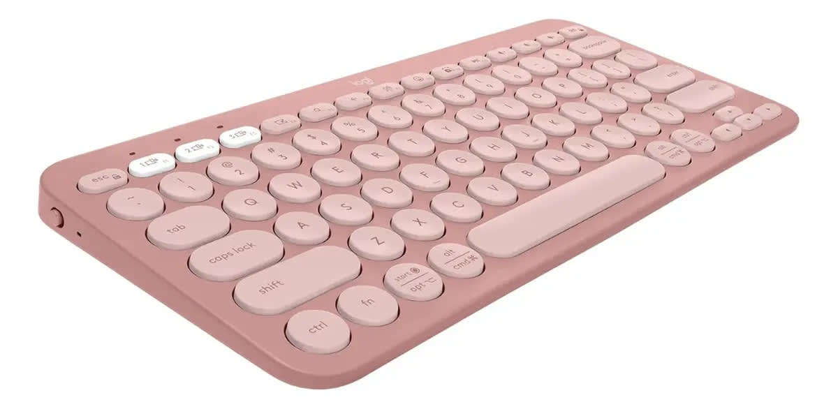 TECLADO INALÁMBRICO MULTI-DEVICE K380 ROSA2
