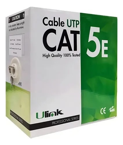CABLE DE RED UTP CAT5E MULTIFILAR 305M1