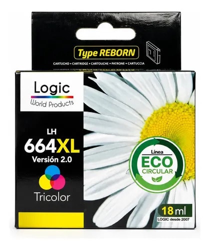 TINTA LOGIC LH 664XL COLOR1