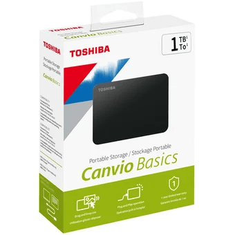 DISCO EXTERNO TOSHIBA 1 TB BASICS1