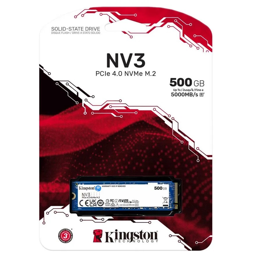 KNG SSD 500GB M.2 5000/3000 MB/s PCIe1