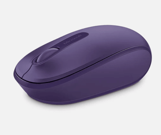 MOUSE WIRELESS MOBILE 1850 PURPURA1