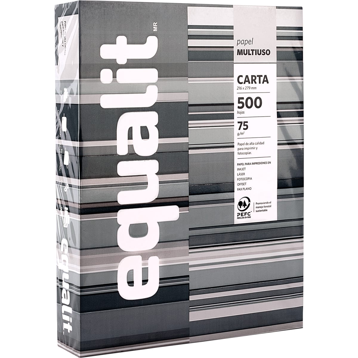 RESMA CARTA 500 HOJAS EQUALIT1