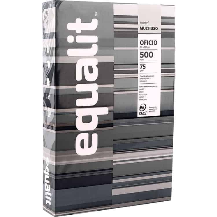 RESMA OFICIO 500 HOJAS EQUALIT1