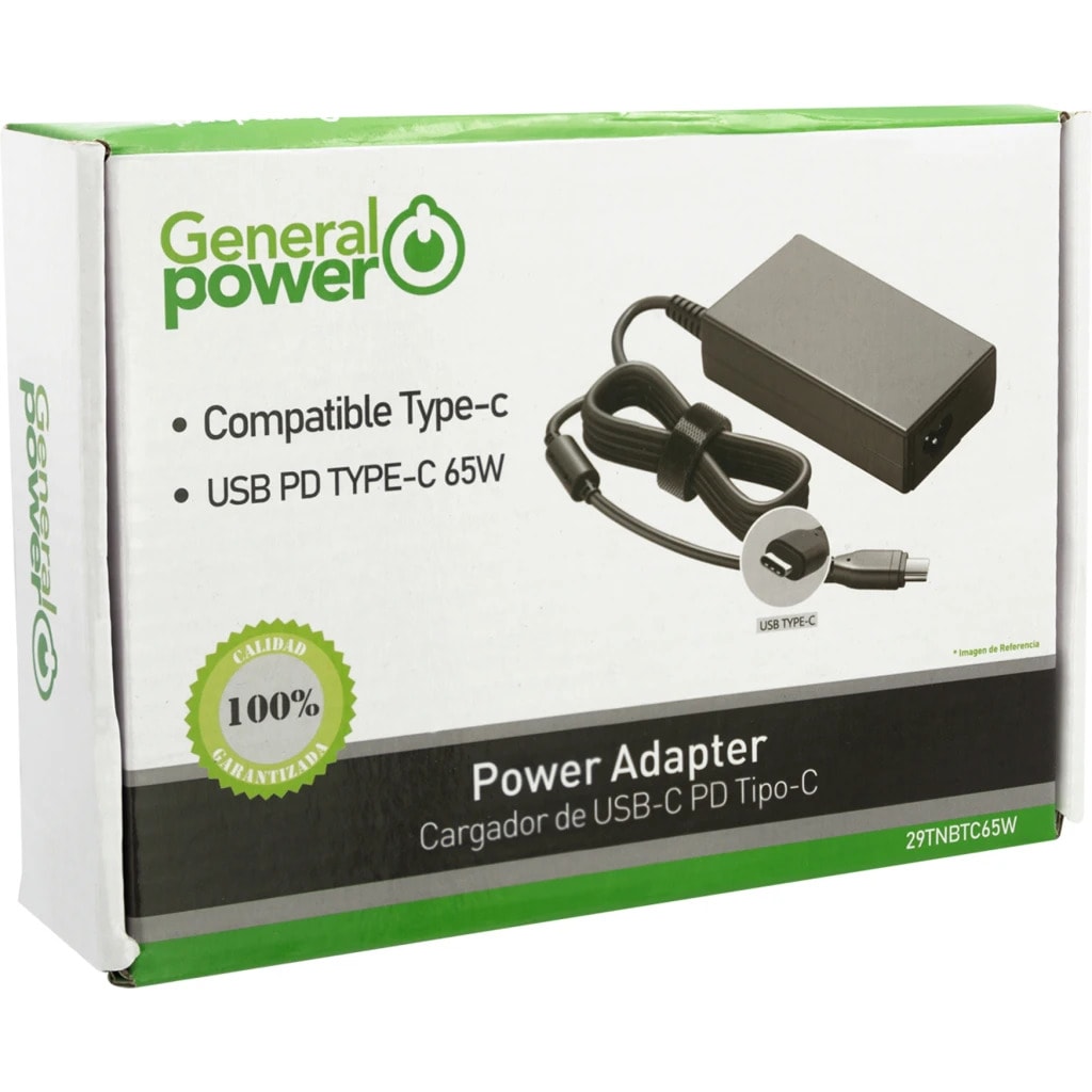 CARGADOR NOTEBOOK USB-C PD 65W3