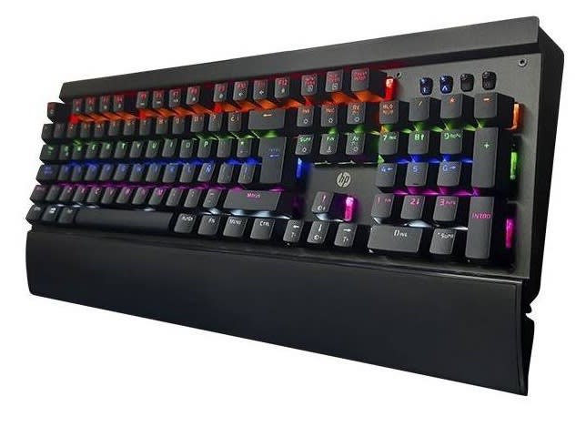 TECLADO GAMING HP GK500  RGB1