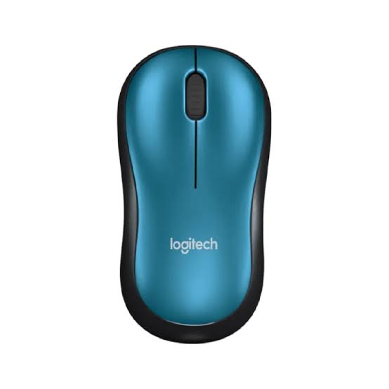 MOUSE INALÁMBRICO M185 AZUL/NEGRO1