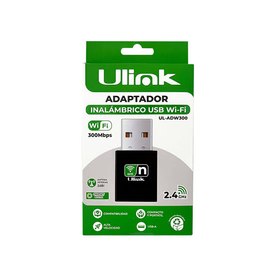 ADAPTADOR INALÁMBRICO USB WIFI - 300MPS1
