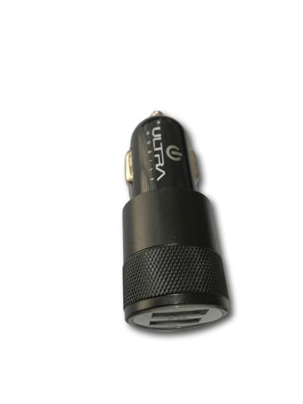 CARGADOR RAPIDO DE AUTO DOBLE ULTRA MOBILE1