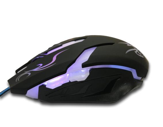 MOUSE GAMER ULTRA X6 2400 DPI 6 BOTONES LED1