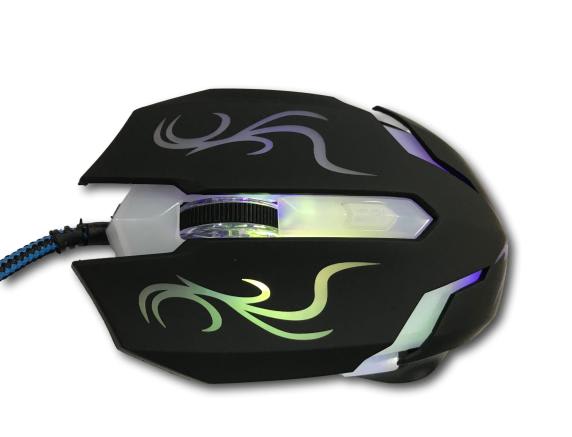 MOUSE GAMER ULTRA X6 2400 DPI 6 BOTONES LED2