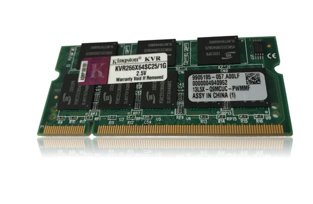 MEMORIA KVR266X64SC25 1G KINGSTON1