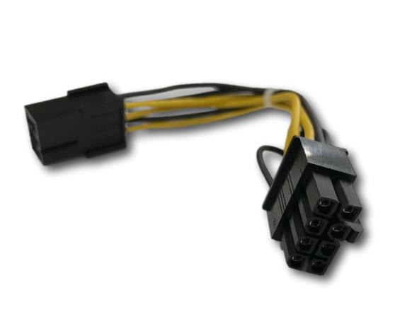 Cable PCI Express 6 pin to 8 pin Power1