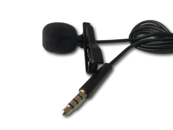 CABLE AUDIO 3.5MM A MICROFONO CLIP2